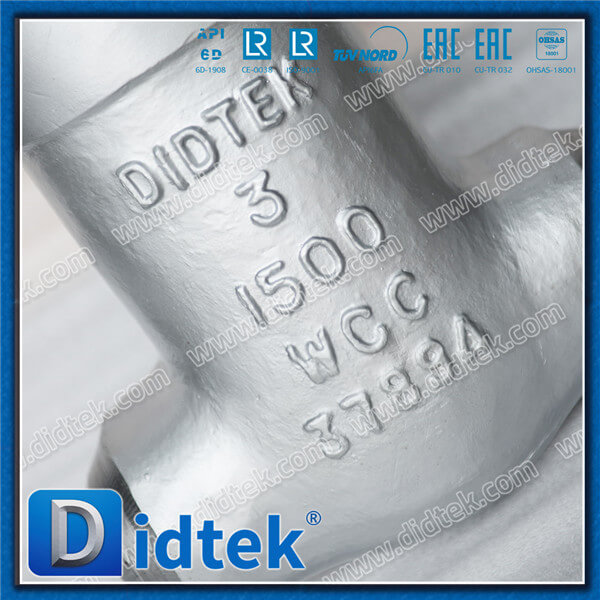 Didtek Cast Steel WCC PSB Butt Welded Gate Valve