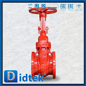 Didtek Firewater Fresh Water Supply System Gate Valve