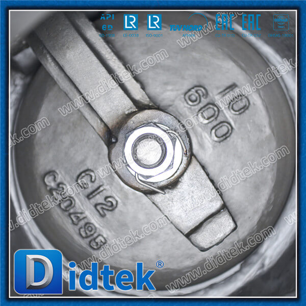 Didtek Alloy Steel C12 High Temperature 10" 600LB Swing Check Valve